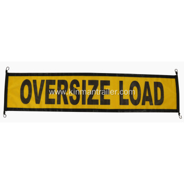 oversize load ahead banner